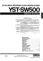 Yamaha YSTSW-500-Service-Manual 